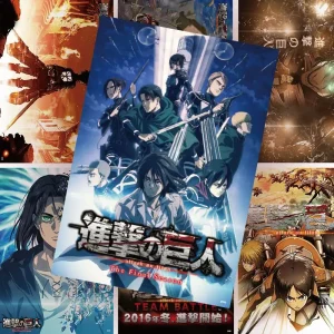 【海報】進擊的巨人 全角色集合套裝